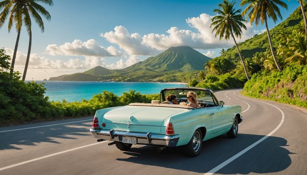 Location voiture guadeloupe : voyagez en toute liberté !